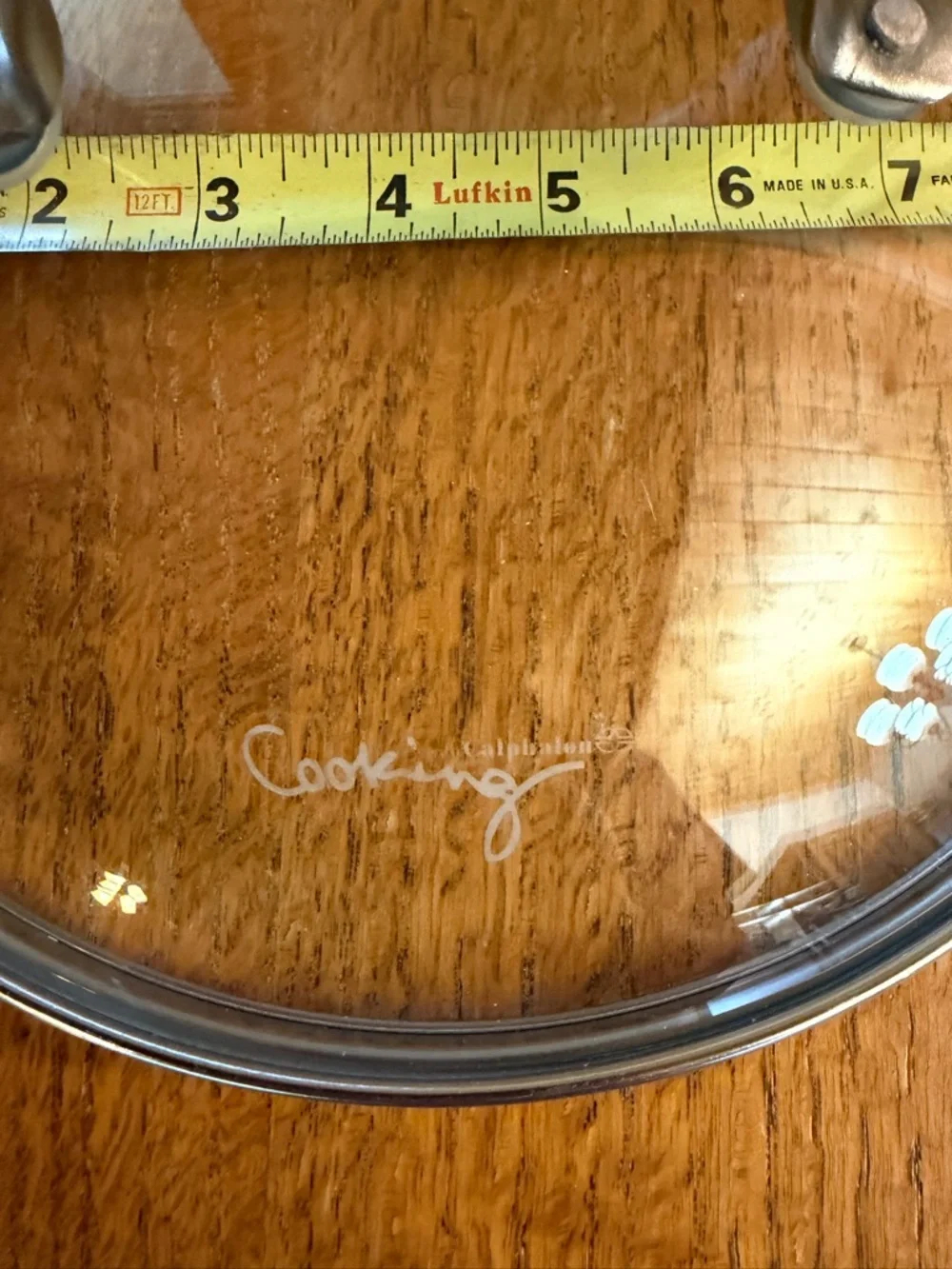 Cooking with Calphalon Replacement Glass Lid - 9”
